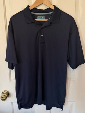 PGA Tour Men's Navy Performance Polo
